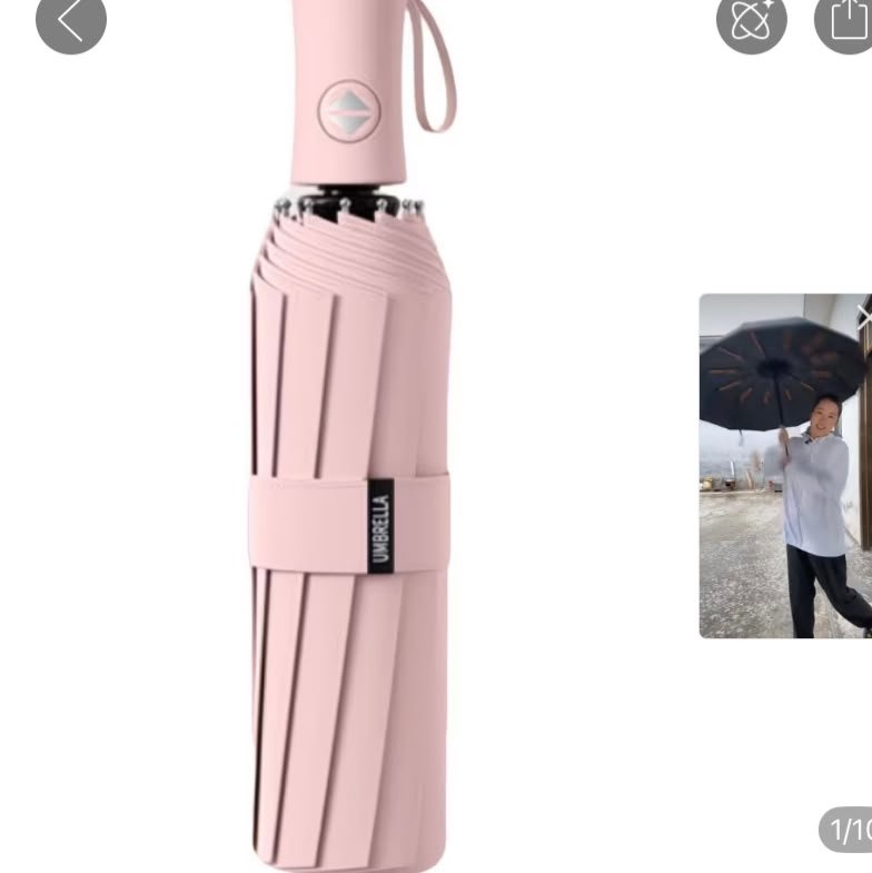 Folding umbrella