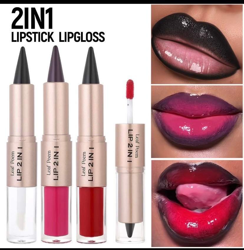2 in 1 lipstick lipgloss