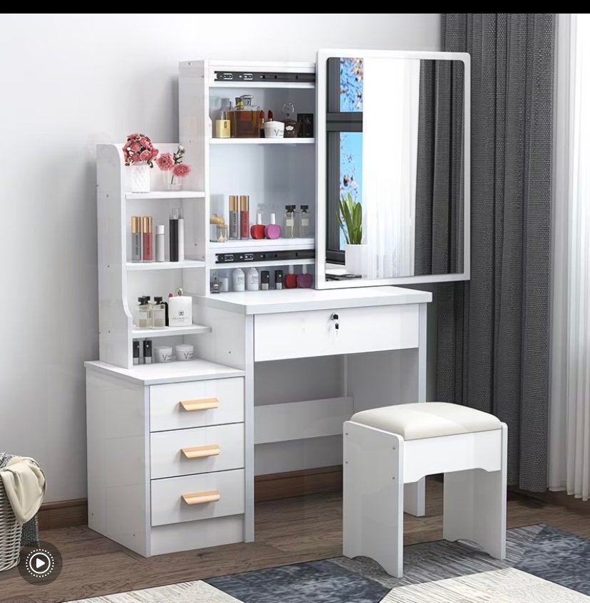 Trendy dressing table for bedroom , mini compact modern