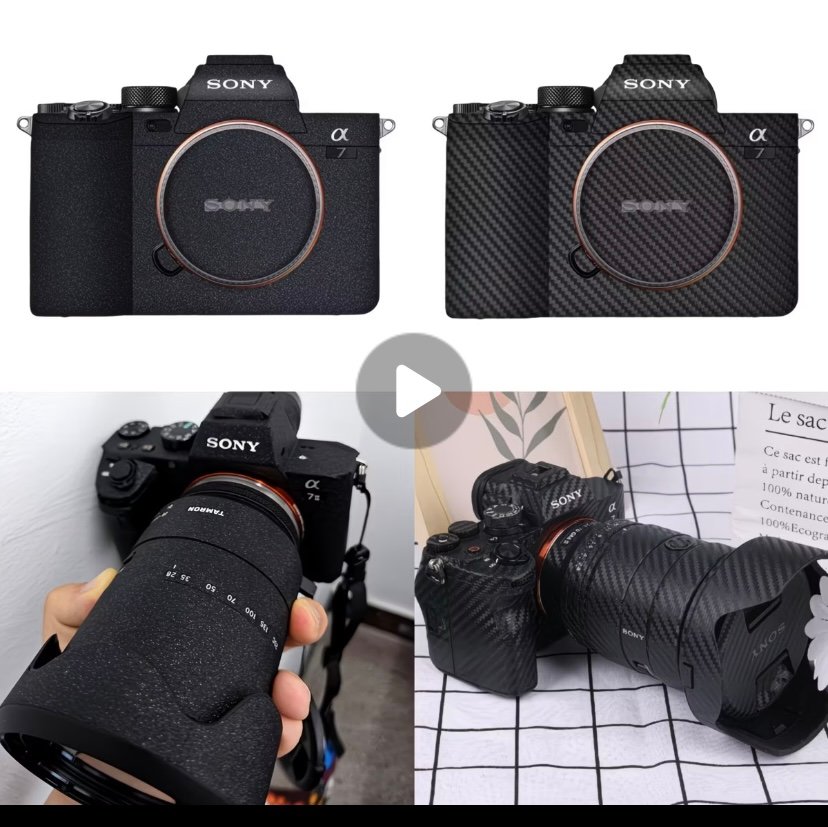 Camera stickers for song A7M4,A7M3