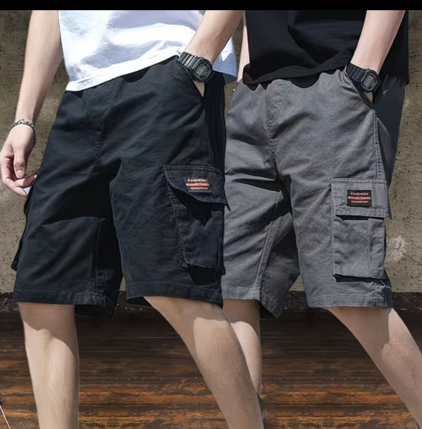 Versatile multi pocket shorts for men