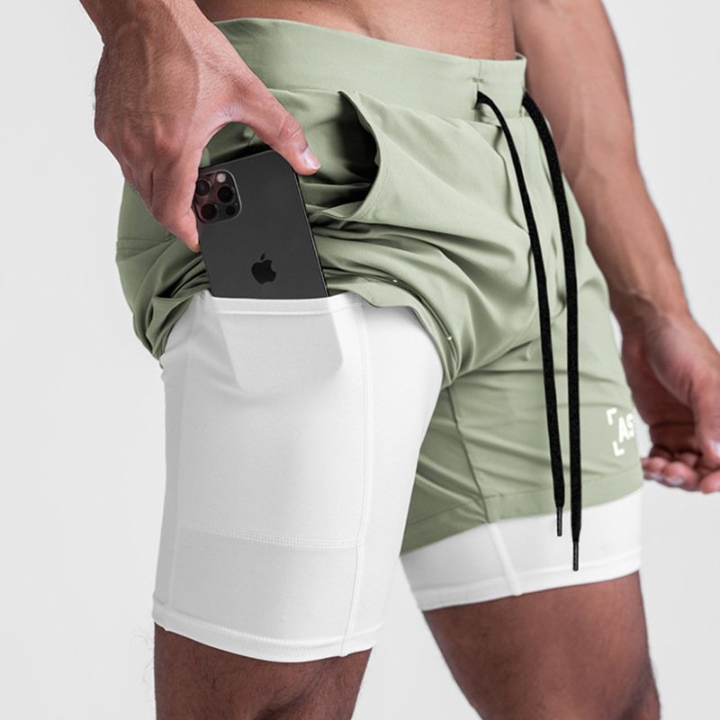 Men's 2-in-1 Quick Dry Training Shorts
