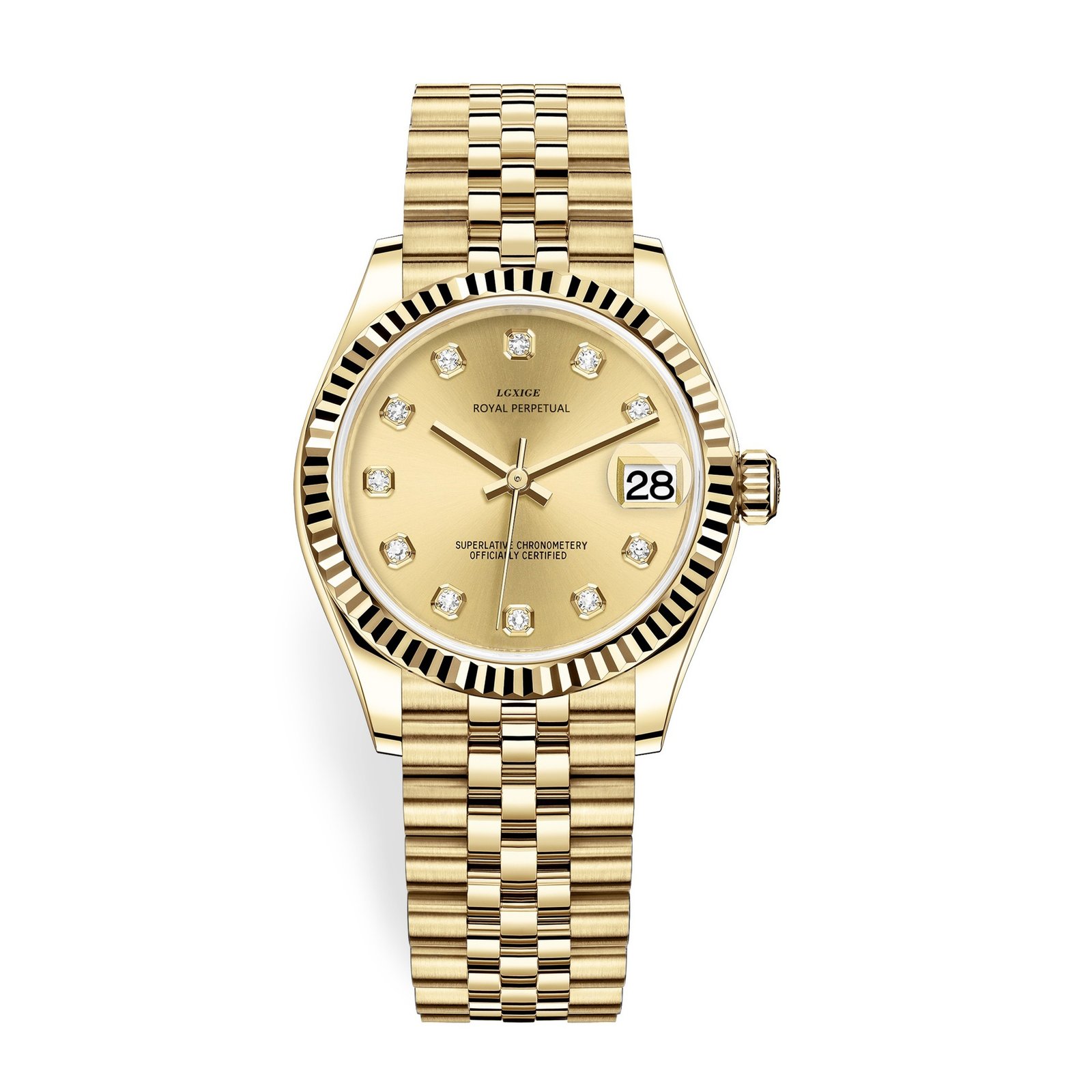 Women's Classic Quartz Watch - Leather Strap, Waterproof