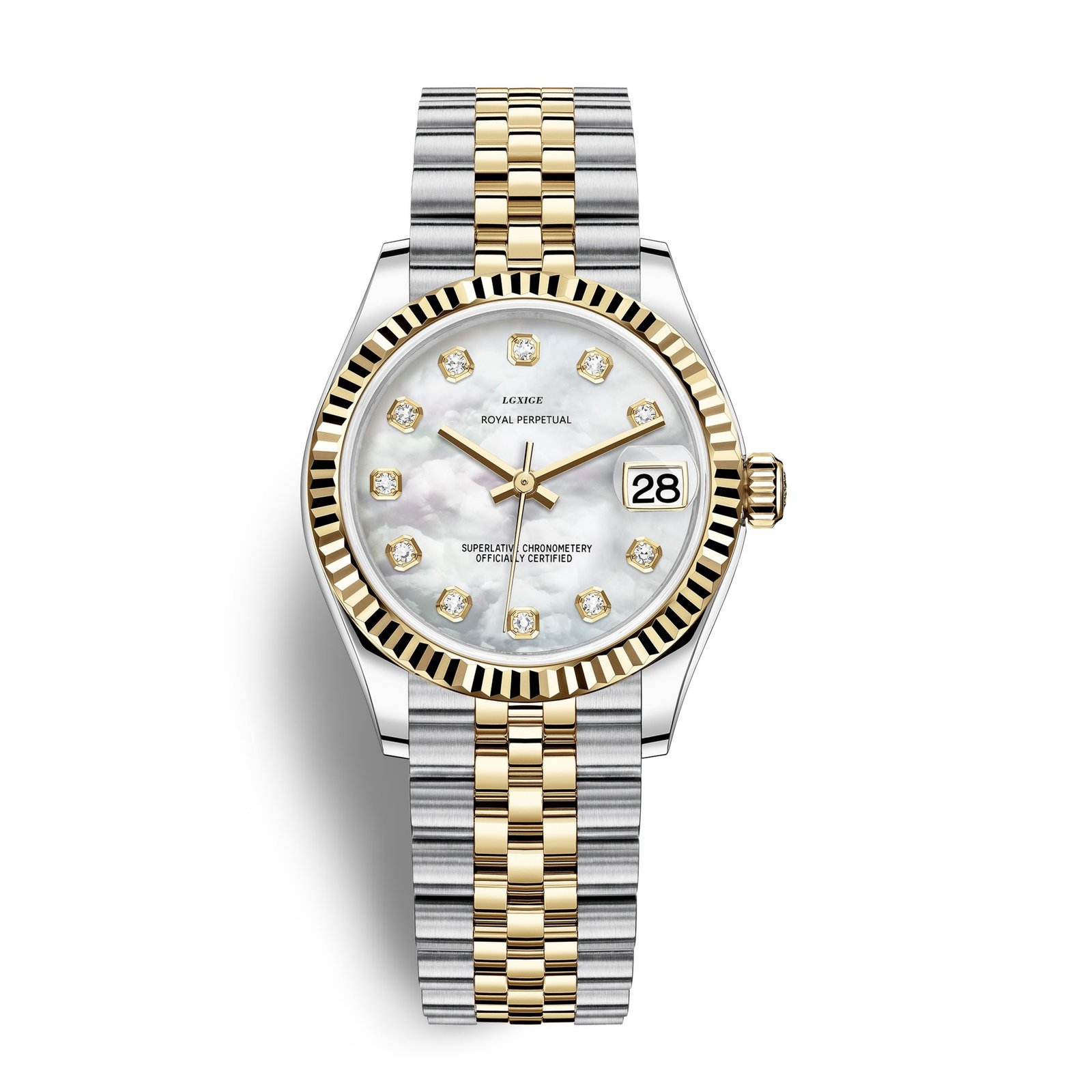 Women's Classic Quartz Watch - Leather Strap, Waterproof