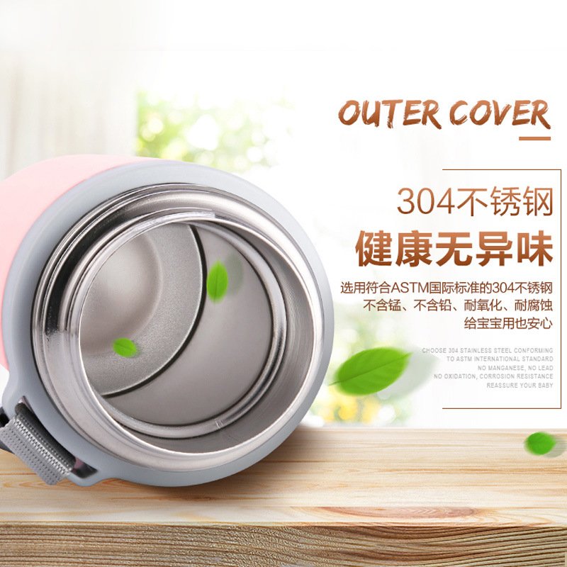 Fuguang 304 Stainless Steel Thermos Flask - 500ml, 12-24h Heat