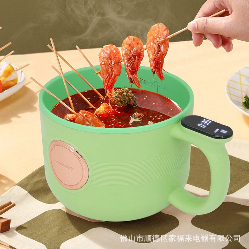 Mini Multi-Cooker & Rice Cooker - 2L Nonstick, UK Plug