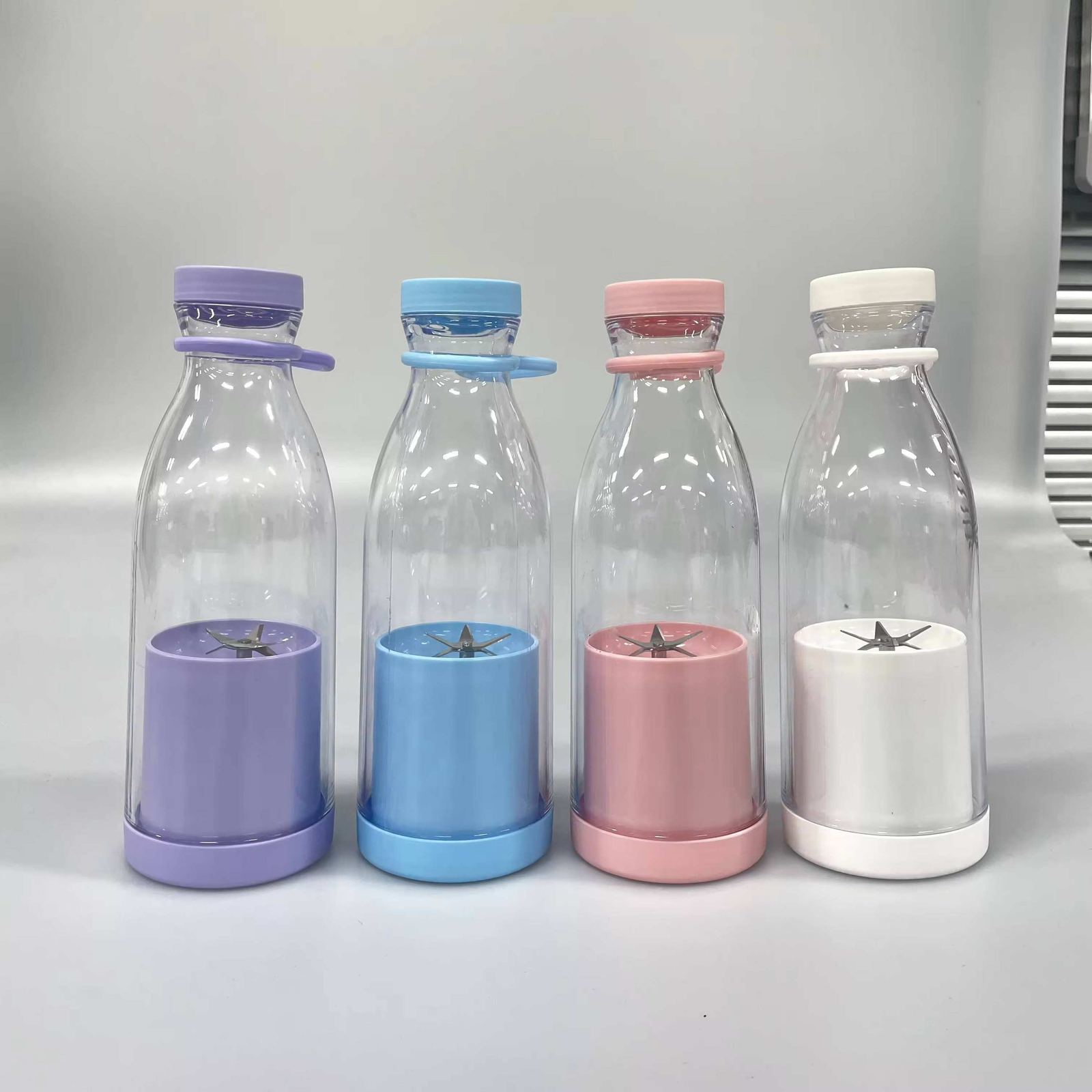 420ML Portable Rechargeable Juicer Blender Cup - USB Electric Smoothie Maker