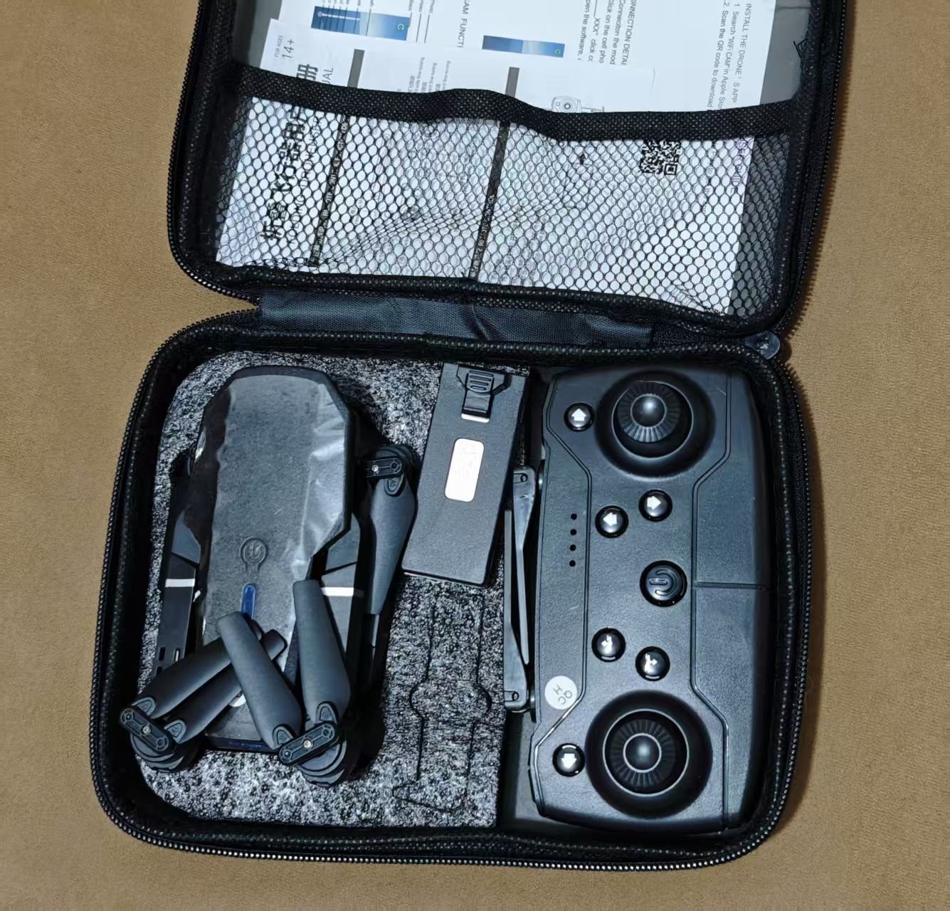 E88 Pro Drone with Dual 4K Camera - Foldable RC Quadcopter