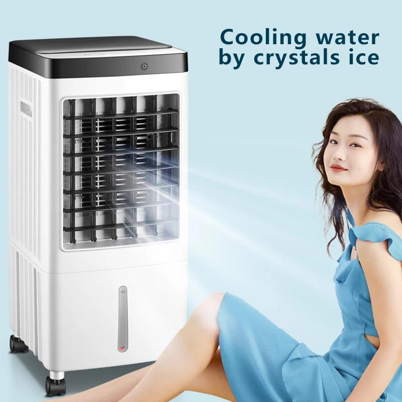 Mobile Evaporative Air Cooler - 12L Tank, 3-Speed Fan with Remote & Timer