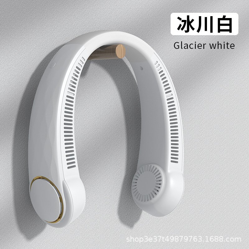 Bladeless Hanging Neck Fan 360 Degree - USB Rechargeable, Hands-Free