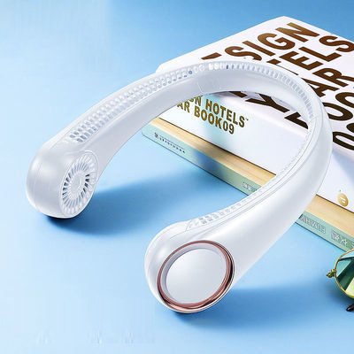 Bladeless Hanging Neck Fan 360 Degree - USB Rechargeable, Hands-Free