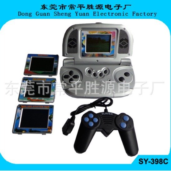 3-in-1 Retro Video Game Console with Dual Controllers - Plug & Play TV Gaming