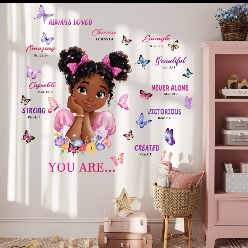 Inspirational phrases wall stickers