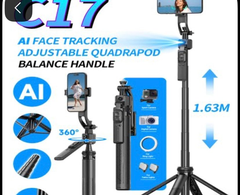 AI tracking tripod stand