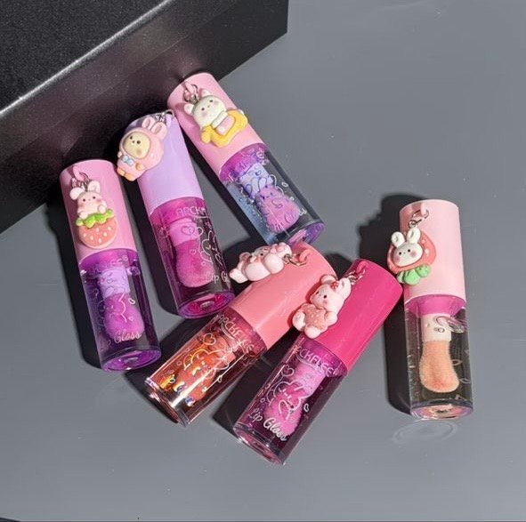 Girly lip gloss