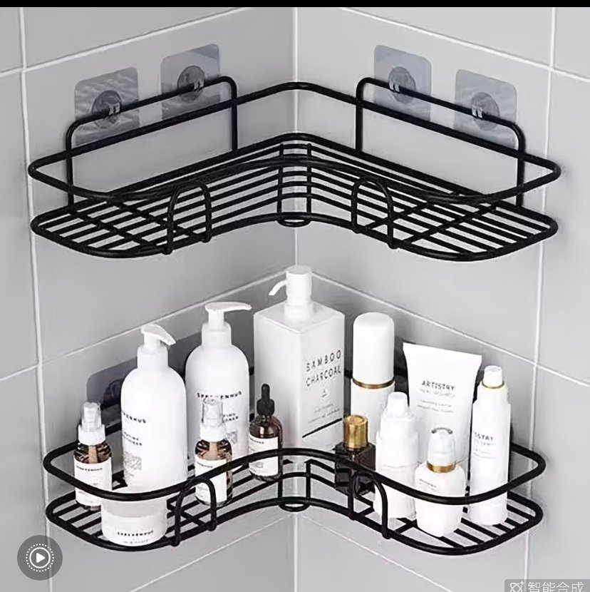 Bathroom Triangle wall- mounted shelf